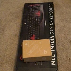 Gaming mouse and keyboard